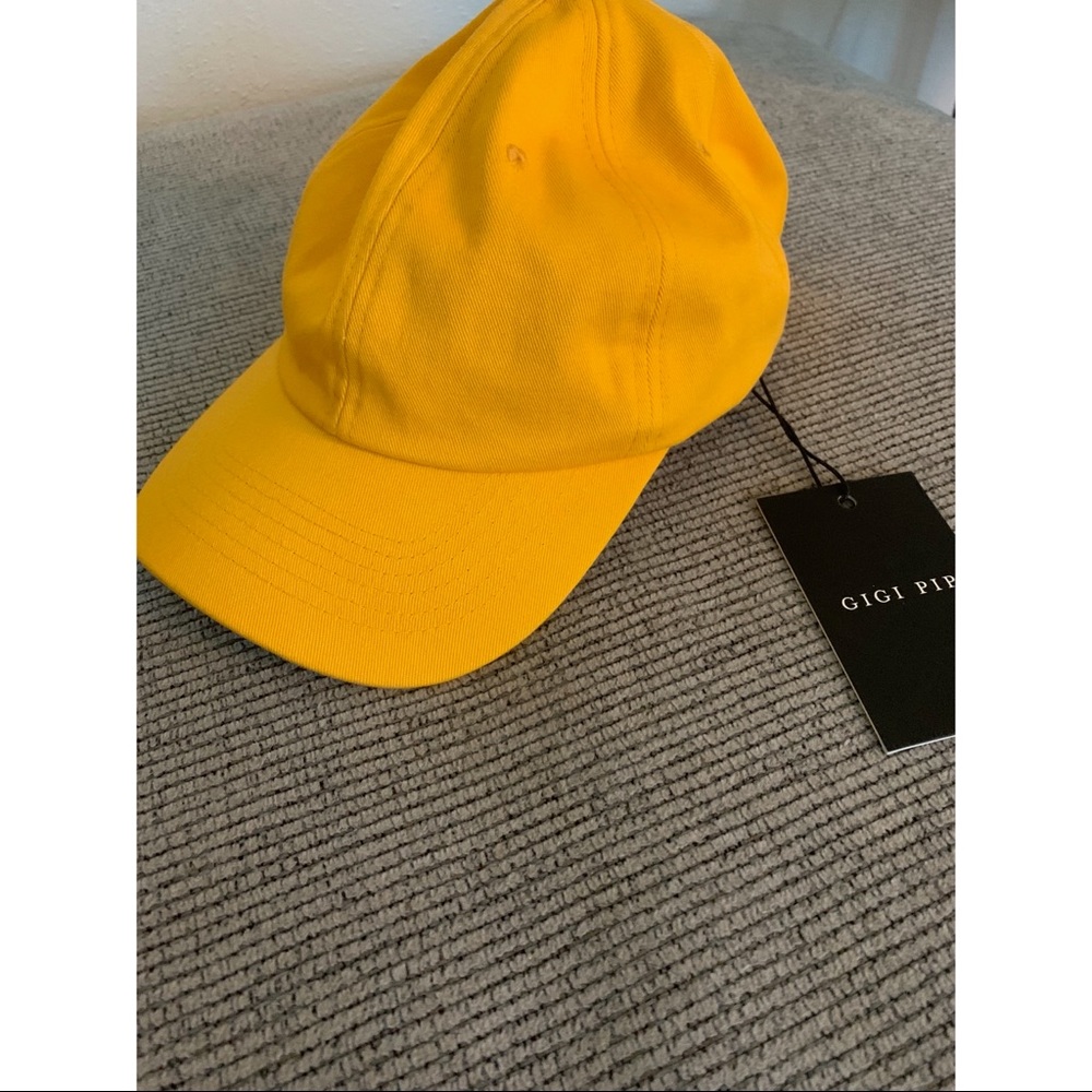 Gigi Pip baseball cap! Yellow!